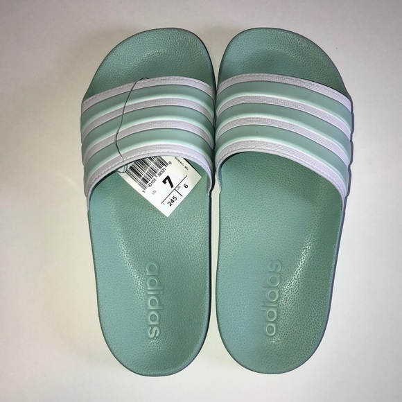adidas slides mint green Off 65% - www 